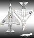 Assembled model 1/48 aircraft F-4J "VF-84 Jolly Rogers" Academy 12305