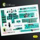 3D stickers 1:32 on MiG-21 F-13 for the interior of the Trumpeter Kelik K32043 set
