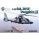 Сборная модель вертолета SA-365F/AS-565SA Dauphin II Kitty Hawk 80108