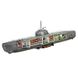 Збірна модель підводний човен Deutsches U-Boot / German Submarine Type XXI with interior Revell 05078