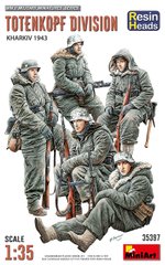 Фигуры 1/35 Отдел Тотенкопф Харьков 1943 - Смоляные головы MiniArt 35397