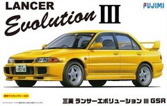 Сборная модель 1/24 автомобиль Mitsubishi Lancer Evolution III GSR w/Masks Fujimi 03917