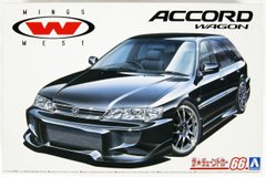 Збірна модель 1/24 автомобіль Wings West Accord Wagon Aoshima 05803