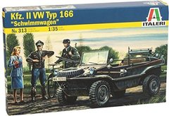 Збірна модель 1/35 військовий автомобіль Sсhwimmwagen Italeri 0313