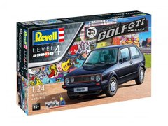Сборная модель 1/24 автомобиля 35 Years of Volkswagen Golf GTi Pirelli Revell 05694