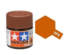 Акриловая краска XF6 медная (Copper) 10мл Tamiya 81706