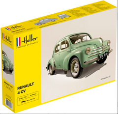Сборная модель автомобиля Renault 4CV Heller No. 80762 1:24