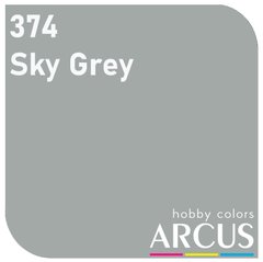 Емалева фарба Sky Grey (Небесно-сірий) ARCUS 374