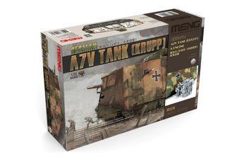Збірна модель 1:35 німецький танк A7V та двигун (Krupp) обмеженого випуску Meng Model TS-017s