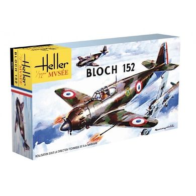 Bloch 152-C1 Heller 80211 1/72 fighter model
