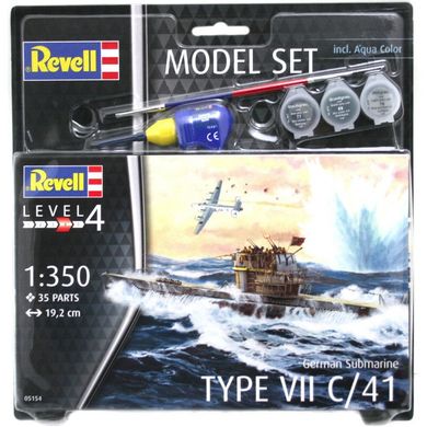 1/350 Type VII Submarine C/41 Model Set Revell 65154