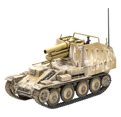 Assembled model 1/72 anti-tank Sturmpanzer 38 (t) Grille Ausf. M Revell 03315