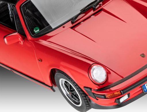 Стартовий набір 1/24 для моделізму автомобіль Porsche 911 Carrera 3.2 Targa (G-Model) Revell 67689