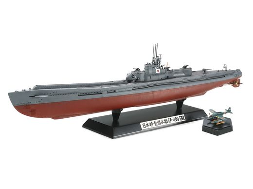 Сборная модель 1/350 подлодка Japanese Navy Submarine I-400 Tamiya 78019
