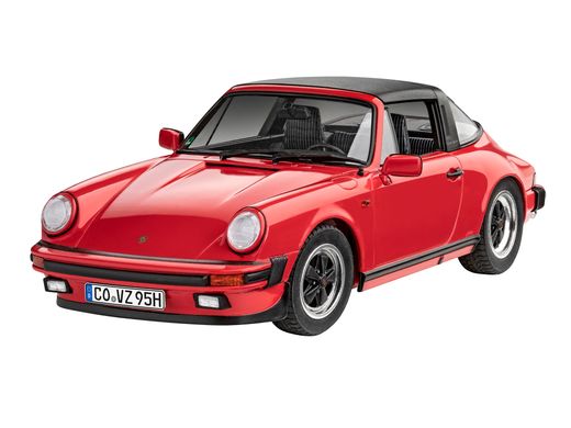 Стартовий набір 1/24 для моделізму автомобіль Porsche 911 Carrera 3.2 Targa (G-Model) Revell 67689