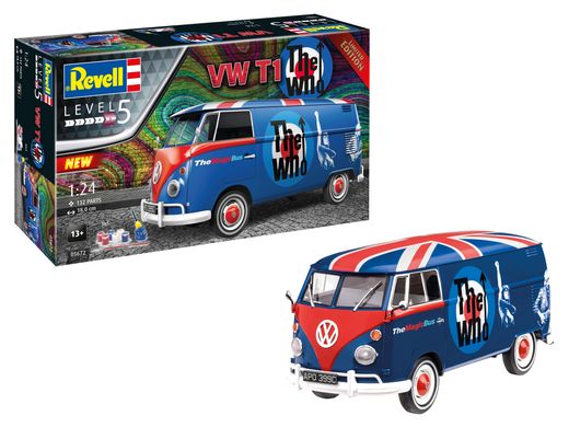 Подарочный набор 1/24 VW T1 "The Who" Revell 05672