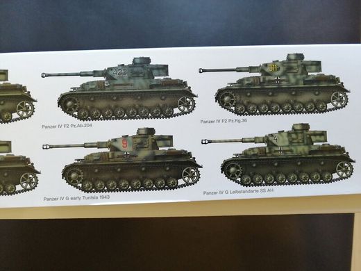 Сборная модель 1/35 танк Pz.Kpfw.IV Ausf. F2 & G Border Model BT-004