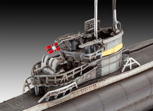 Збірна модель 1/350 підводного човна типу VII C/41 Model Set Revell 65154