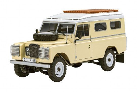 Збірна модель 1/24 автомобіль Model-Set Land Rover Series III LWB Commercial Revell 67056