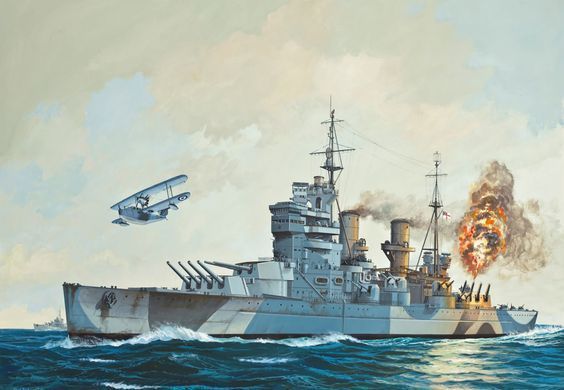 Збірна модель 1:1200 лінкор Battleship HMS Duke of York Revell 05182