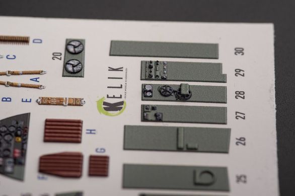 3D наклейки 1:72 Bristol Beauhfighter TF.X для Airfix Kelik K72150