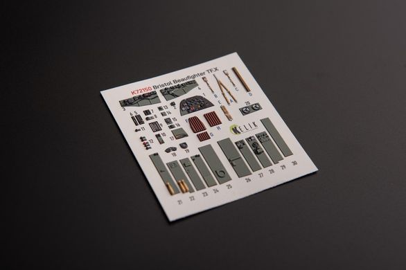 3D наклейки 1:72 Bristol Beauhfighter TF.X для Airfix Kelik K72150