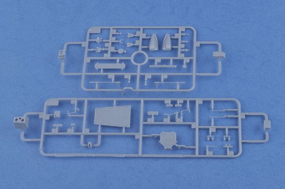 Assembled model 1:700 ship DDG-98 USS Forrest Sherman Hobby Boss 83414