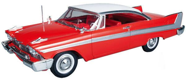 Prefab model 1/25 car 1958 Plymouth Fury Christine (Molded in Red) AMT 00801