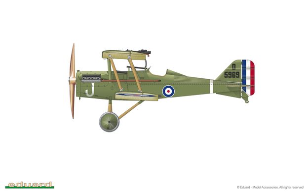 Prefab model 1/48 aircraft SE.5a Hispano Suiza ProfiPACK Edition Eduard 82132