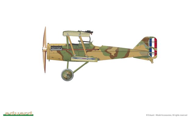 Prefab model 1/48 aircraft SE.5a Hispano Suiza ProfiPACK Edition Eduard 82132