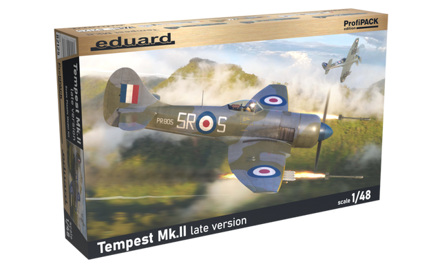 Збірна масштабна модель 1/48 літака Tempest Mk.II late version Eduard 82125