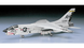 Assembled model 1/72 fighter F-8E Crusader (U.S. Navy/M.C. Carrier-Borne Fighter) Hasegawa 00339