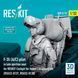 Figure 1:32 F-35 (A/C) pilot in late ejection seat for cockpit RESKIT for Italeri / Academy kit (RSU32-0137, RSU32-0138) Reskit RSF32-0093