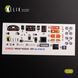3D stickers 1:35 for Kozak-001 Ukrainian MRAP for ICM Kelik K35022