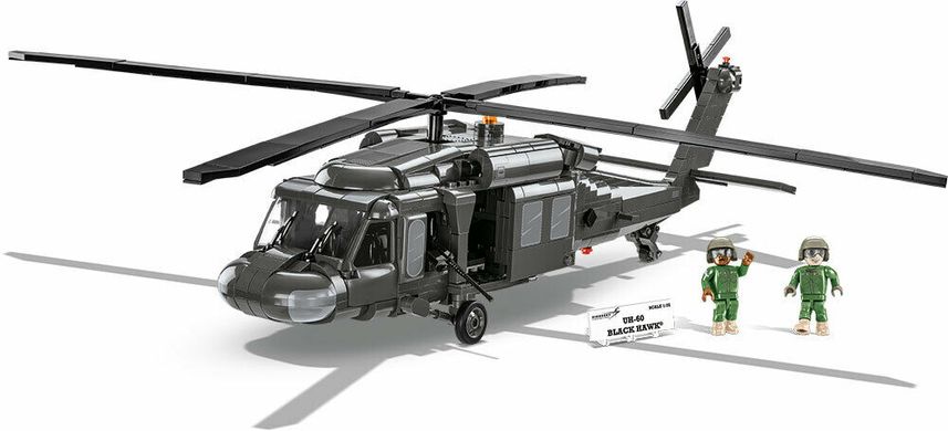 Навчальний конструктор 1/32 американський гелікоптер Sikorsky UH-60 Black Hawk COBI 5817