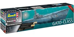Збірна модель 1:72 підводний човен ВМС США GATO-CLASS Revell 05168