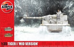 Збірна модель 1/35 німецький танк Tiger I 'Mid Version' Airfix A1359