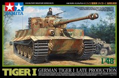 Сборная модель 1/48 танк немецкий Тигр I Late Production Tamiya 32575