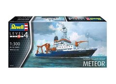 Сборная модель 1/300 рыболовное судно German Research Vessel Meteor Revell 05218