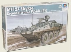 Збірна модель 1/35 бойова розвідувальна машина M1127 Stryker RV Trumpeter 00395