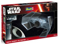 Сборная модель космического корабля Darth Vader's TIE Fighter Revell 03602 1:121