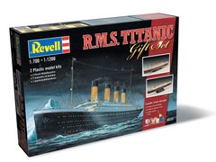 Prefab model 1/700 ship R.M.S. Revell 05727 Titanic Set