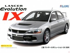 Збірна модель 1/24 автомобіля Mitsubishi Lancer Evolution IX GSR Fujimi 03918