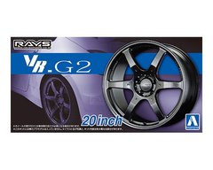 Комплект колес Volk Racing VR.G2 20 inch Aoshima 05517 1/24, Нет в наличии