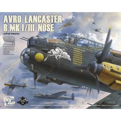 Assembled model 1/32 bomber Avro Lancaster B.Mk.I/III NOSE Border Model BF-008