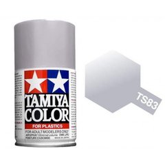 Аэрозольная краска TS83 Серебряный металлик (Metallic Silver) Tamiya 85083