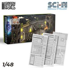 Силиконовые формы научной фантастики - Sci-Fi Mold Green Stuff World 4075