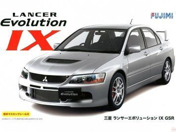 Сборная модель 1/24 автомобиля Mitsubishi Lancer Evolution IX GSR Fujimi 03918
