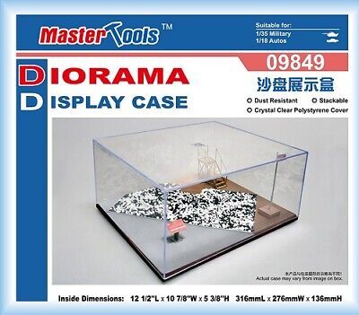 Стеклянный кейс для диорам Trumpeter-Master Tools 09849 Diorama display case Trumpeter 09849