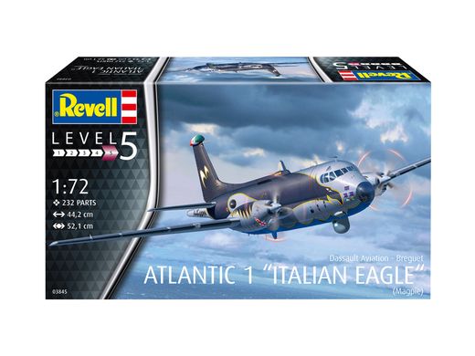 Збірна модель 1/72 літака Breguet Atlantic 1 " Italian Eagle " Revell 03845